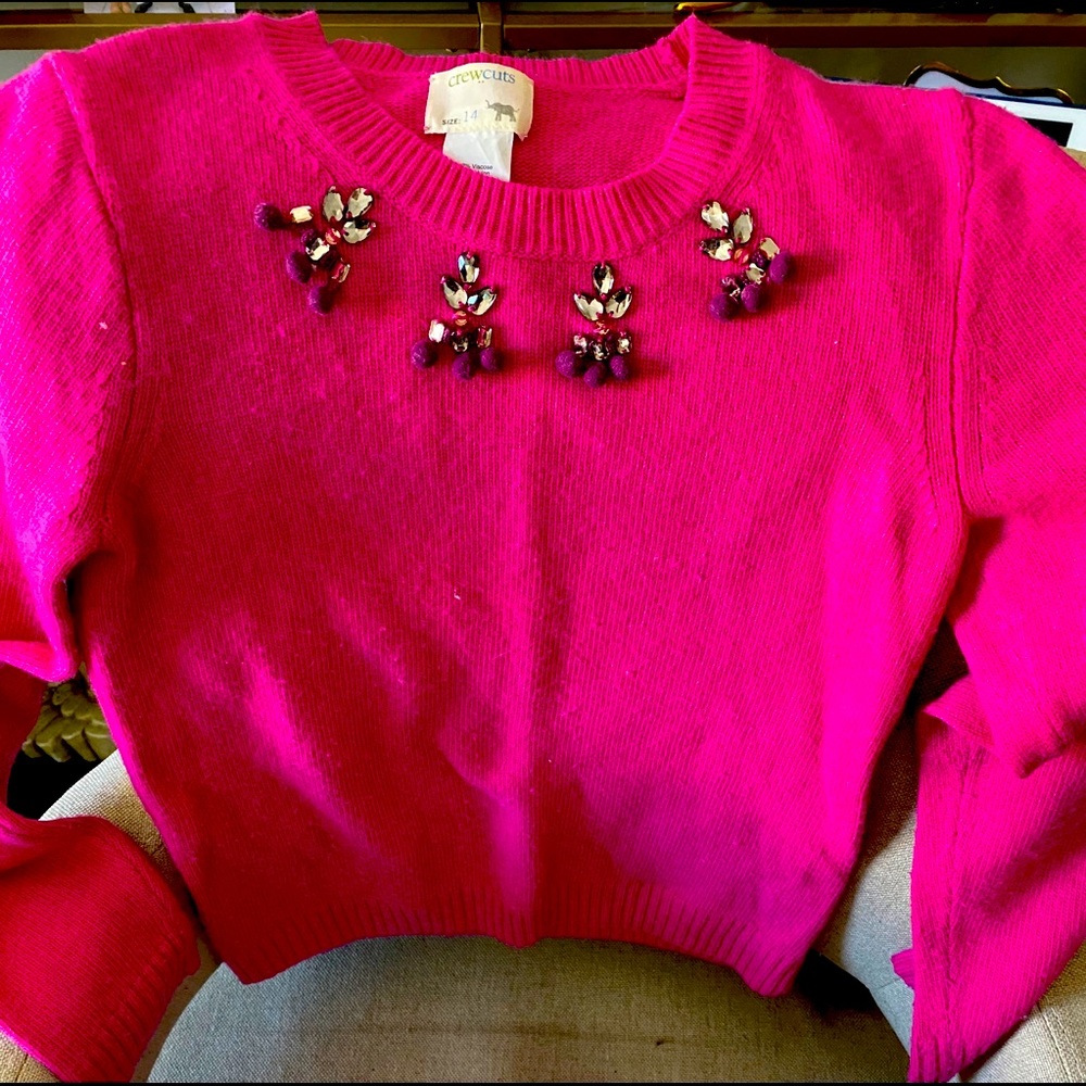 Girls J.Crew sweater size 14